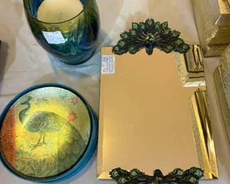 Variety of Peacock Motif Decor