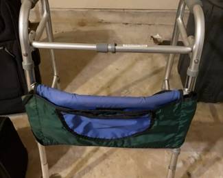 Walker w/2-Wheels and a Front Pocket for Storage