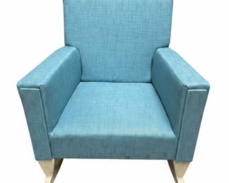 Vintage Children's Upholstered Armchair
