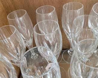 Set of Mikasa Agena Crystal Iced Tea Glasses