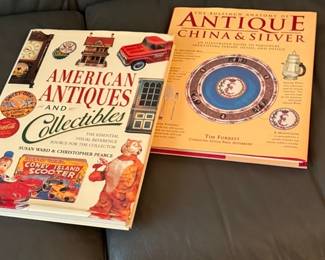 Reference Book Set: American Antiques & Collectibles and The Bulfinch Anatomy of Antique China & Silver