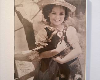 Vintage Shirley Temple "Heidi" Portrait Photograph