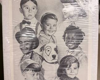 Penny Alexander Our Gang / Little Rascals Pencil Drawing Print