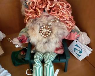 Kentucky Crafted Artisan Fabric Doll