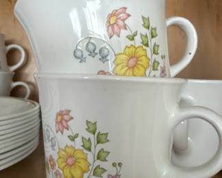Corelle 'Spring Meadow' Mugs