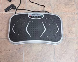 3D Vibration Plate Exercise Machine with Resistance Bands