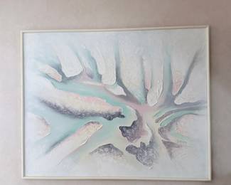 Ferrante Abstract Impasto Oil Painting