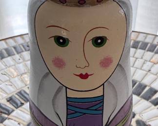 Esther Matryoshka Doll / Megillah Case