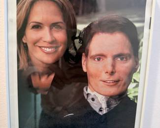 Signed Photograph of Dana and Christopher Reeve