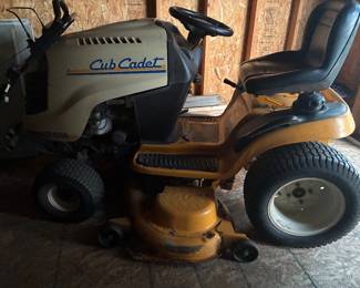 Cub Cadet it has attachments also