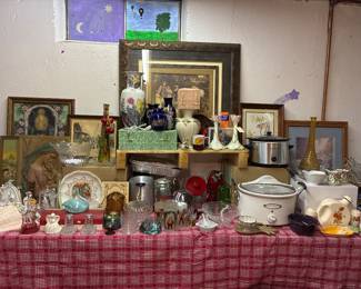 Vintage scattered throughout