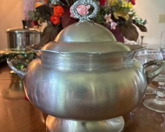Preisner Pewter Lidded Soup Tureen