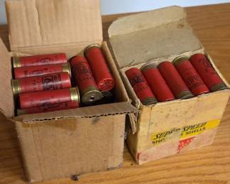 Western AA Red Shotgun Shells in Boxes