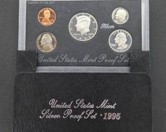 1995 U.S. Mint Silver Proof Coin Set