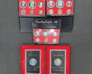 United States Proof Coin Sets and Eisenhower Proof