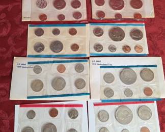 1972–1979 U.S. Mint Uncirculated Coin Sets