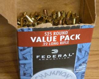 Federal .22 Long Rifle Ammunition Box