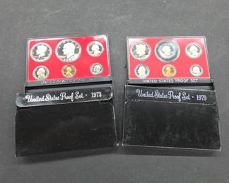 1973 and 1979 United States Proof Sets