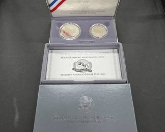 1991 Mount Rushmore Anniversary Proof Coin Set