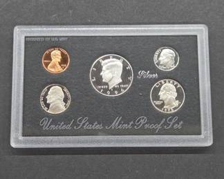 1996 U.S. Mint Silver Proof Coin Set
