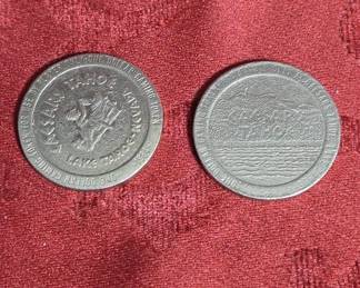 Caesars Tahoe 1984 $1 Gaming Tokens