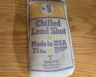 Tarecorp No. 8 Chilled Lead Shot 25 lbs USA
