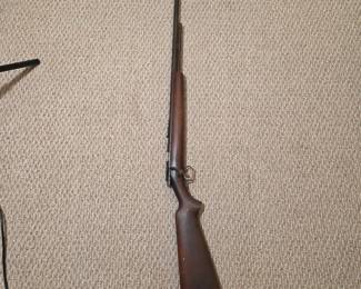 Pre War Winchester Model 72 .22 Bolt Action Rifle