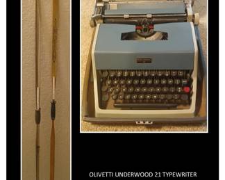 Indian Bow / Locksley Bow / Olivetti Underwood 21 Typewriter