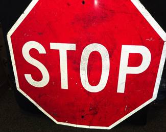 Stop sign