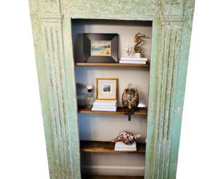 Vintage column display case