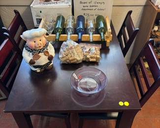 Wine Bottles and Wine Cooler