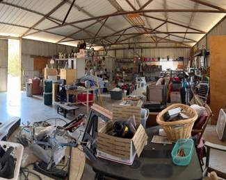HUGE Shop with Tools, Holiday Decor, and More!
