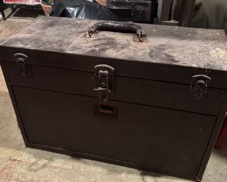 Antique tool box