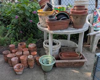 More pots