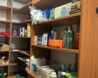 Lots of New Toiletries and Drugs