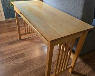 Blond Wood Table