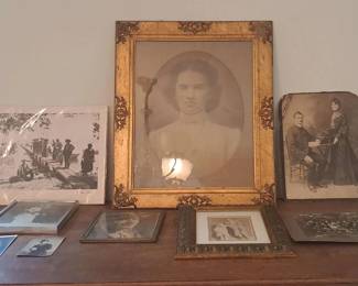 Collection of Late19th EarlyMid20th C. Family and Historical Photographs Incl. Studio Portraits