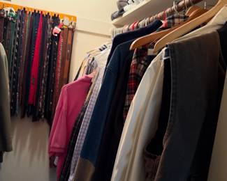 clothing and ties