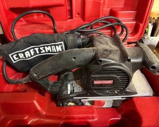  Vintage Sears Craftsman 3-inch x 21-inch corded belt sander 