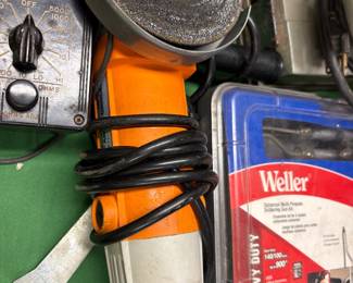 Vintage corded angle grinder