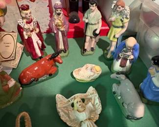 Vintage Nativity figurines