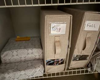 New in box sheet sets available, also other sets in excellent condition