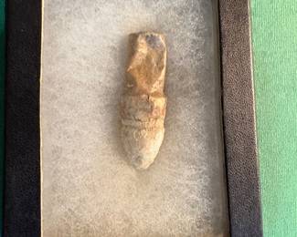 Extremely rare American Civil War combustible "skin" cartridge fully intact