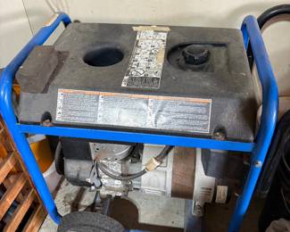 Side view of Power Back generator