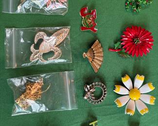 Beautiful pins to jazz up any outfit