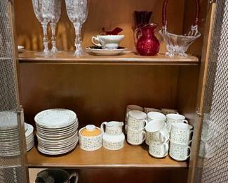 Spode and Royal Daulton China and crystal pieces