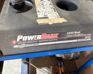 Power Back Generator
