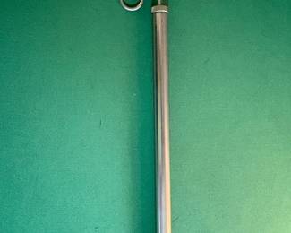 Vintage metal slide whistle 