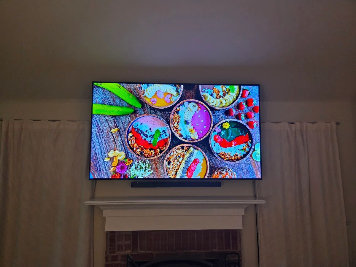 LG 77" C1 OLED TV