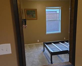 26 Large framed wall mirror